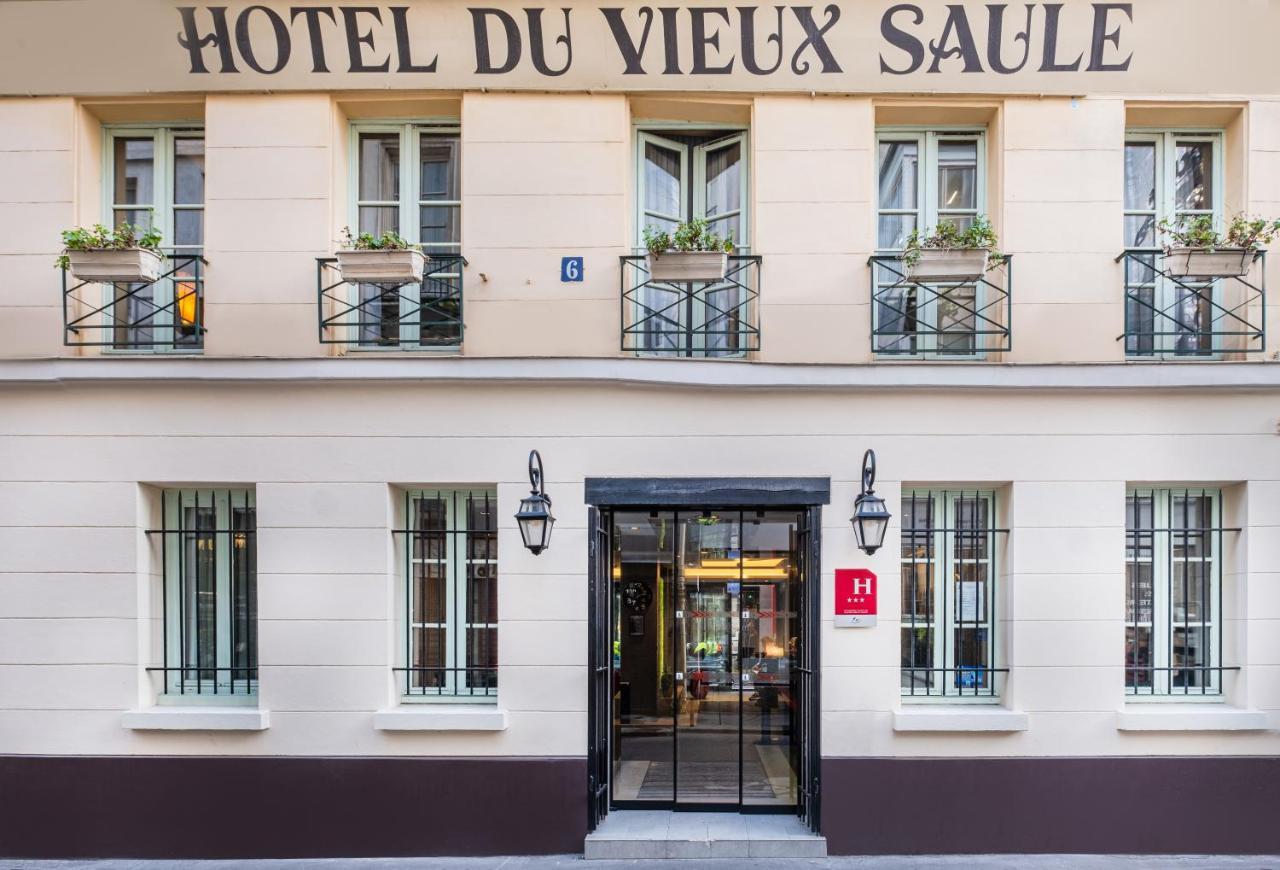Hotel Du Vieux Saule París Exterior foto